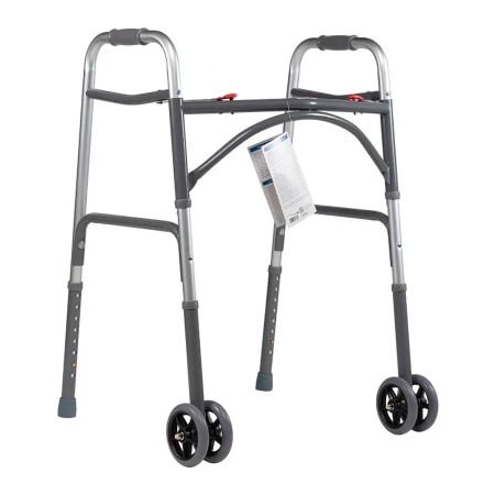 Dynarex Dynarex Heavy Duty Bariatric Walker W/ 5in Wheels 10166